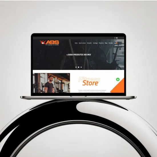 Versão para desktop do site Abs Fitness, layout responsivo criado pela Agência Kanka.jpg