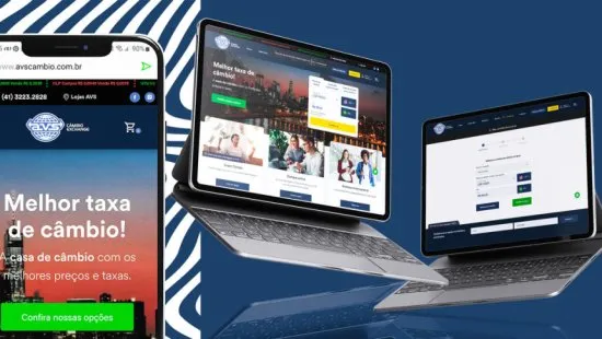 Site desenvolvido para AVS pela Agência Kanka – imagem de capa