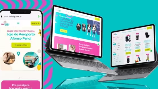 Site desenvolvido para Locbaby pela Agência Kanka – imagem de capa