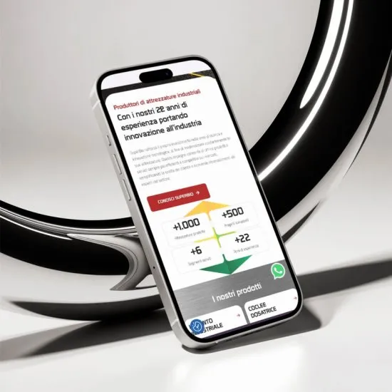 Versão mobile do site SuperBio Italy, desenvolvida pela Agência Kanka