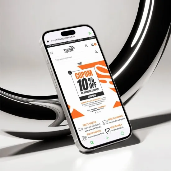 Versão mobile do site Tribo Esporte, desenvolvida pela Agência Kanka